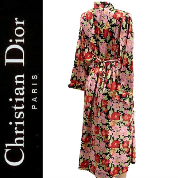 Christian Dior Vintage Dressing Gown - Picture 3 of 8
